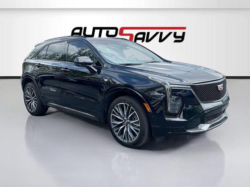 Stellar Black Metallic 2025 Cadillac XT4 Sport