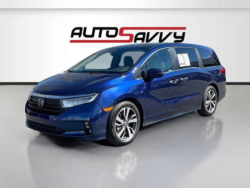 Dark Blue 2024 Honda Odyssey Touring