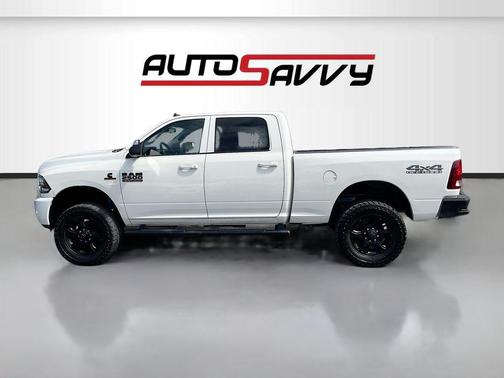 Pearl White 2018 RAM 2500 Laramie