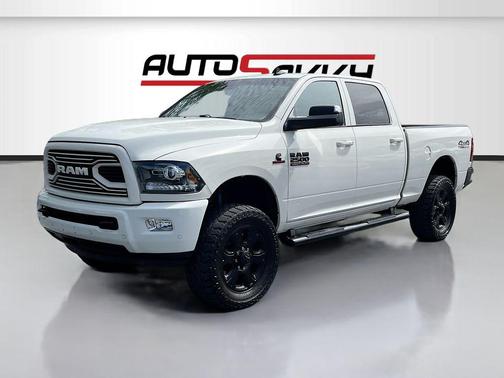 Pearl White 2018 RAM 2500 Laramie