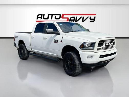Pearl White 2018 RAM 2500 Laramie