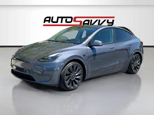 Charcoal 2023 Tesla Model Y Performance