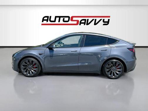 Charcoal 2023 Tesla Model Y Performance