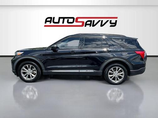 Black Metallic 2022 Ford Explorer XLT