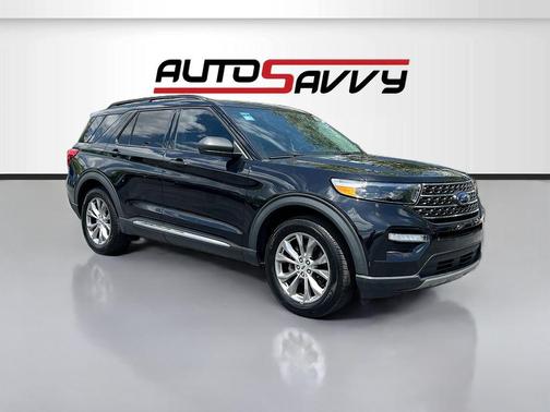 Black Metallic 2022 Ford Explorer XLT