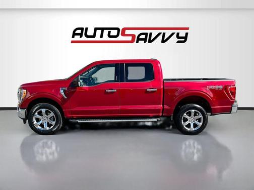 Red Metallic 2022 Ford F-150 XLT