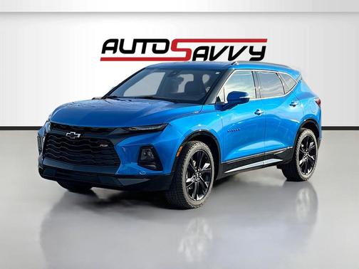 Bright Blue Metallic 2020 Chevrolet Blazer RS