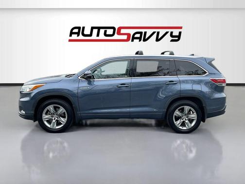 Shoreline Mist 2015 Toyota Highlander Hybrid Limited