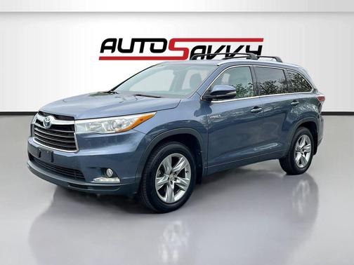 Shoreline Mist 2015 Toyota Highlander Hybrid Limited