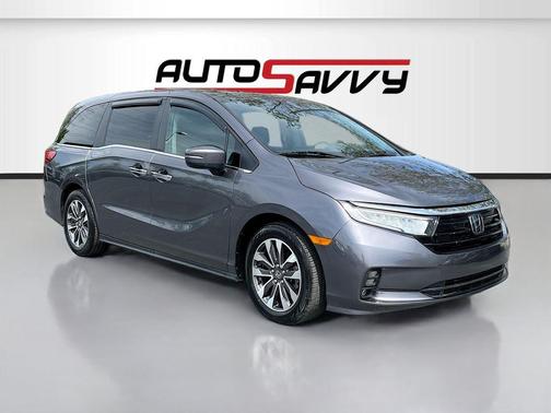 Gray 2023 Honda Odyssey EX-L
