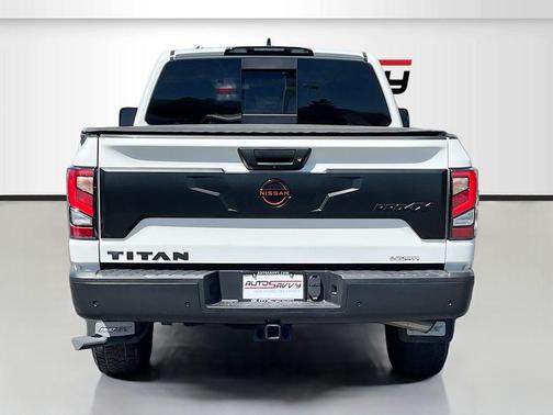 Glacier White 2023 Nissan Titan PRO-4X