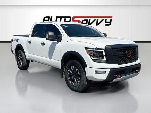 Glacier White 2023 Nissan Titan PRO-4X
