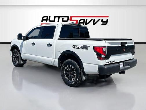Glacier White 2023 Nissan Titan PRO-4X
