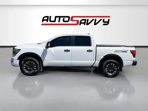 Glacier White 2023 Nissan Titan PRO-4X