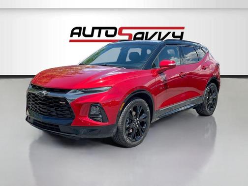 Cherry Red Tintcoat 2022 Chevrolet Blazer RS