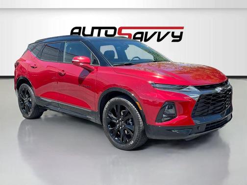 Cherry Red Tintcoat 2022 Chevrolet Blazer RS