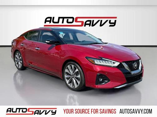 Scarlet Ember 2023 Nissan Maxima Platinum
