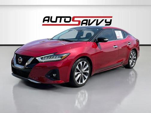 Scarlet Ember 2023 Nissan Maxima Platinum