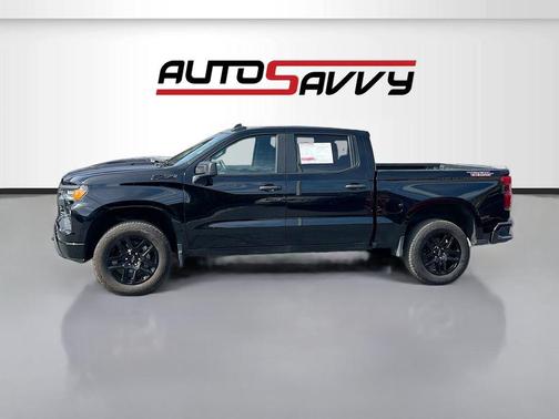 Black 2024 Chevrolet Silverado 1500 Custom Trail Boss