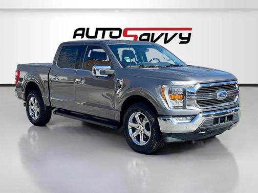 Gray Metallic 2021 Ford F-150 Lariat