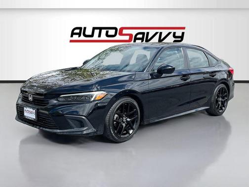 Black 2023 Honda Civic Sport