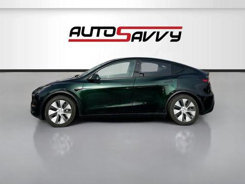 Green 2021 Tesla Model Y Standard Range