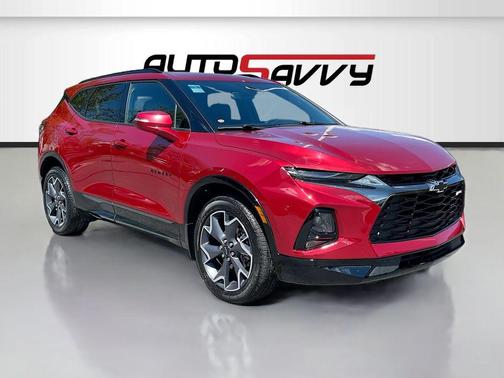 Cherry Red Tintcoat 2022 Chevrolet Blazer RS