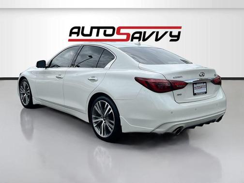 Majestic White 2022 INFINITI Q50 SENSORY