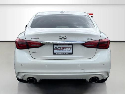 Majestic White 2022 INFINITI Q50 SENSORY