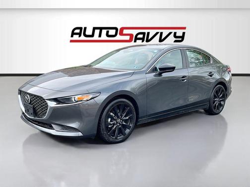 Machine Gray Metallic 2024 Mazda Mazda3 FWD w/Select Package