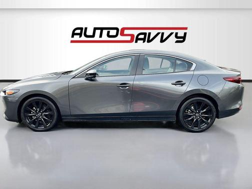 Machine Gray Metallic 2024 Mazda Mazda3 FWD w/Select Package