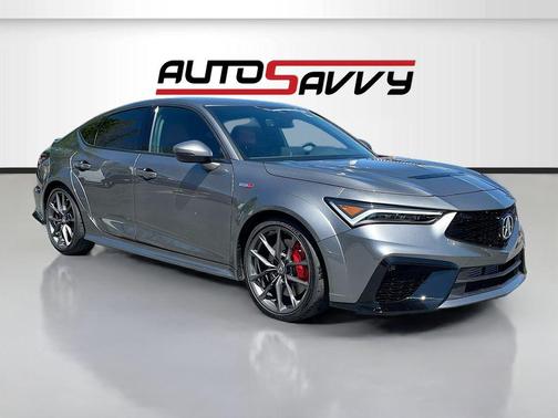 Liquid Carbon Metallic 2025 Acura Integra Type S