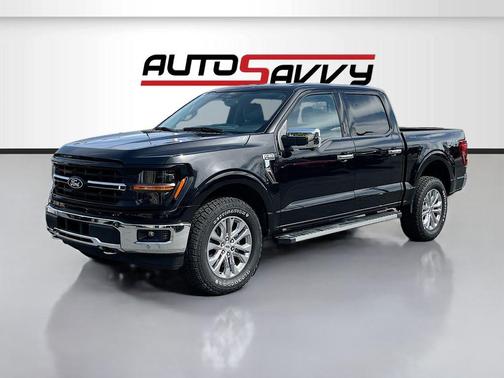 Black 2024 Ford F-150 XLT