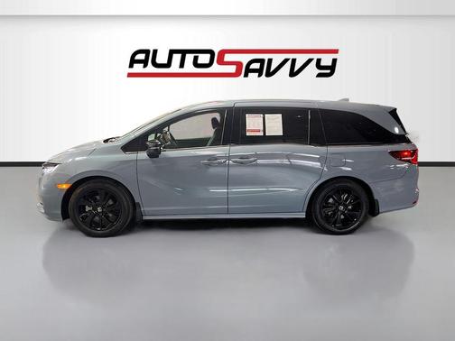 Light Blue 2024 Honda Odyssey Sport