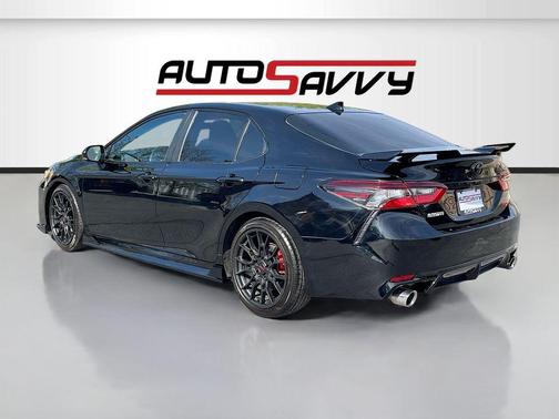 Midnight Black Metallic 2023 Toyota Camry TRD V6