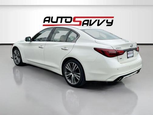Majestic White 2023 INFINITI Q50 SENSORY
