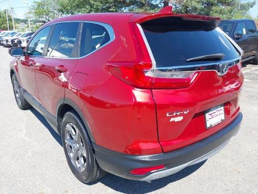 Red 2017 Honda CR-V EX-L