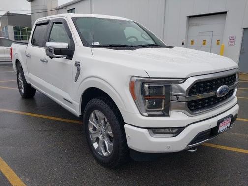 STAR WHITE METALLIC TRICOAT 2022 Ford F-150 PLATINUM