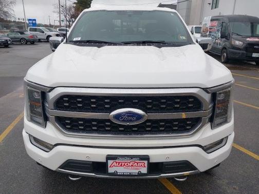 STAR WHITE METALLIC TRICOAT 2022 Ford F-150 PLATINUM