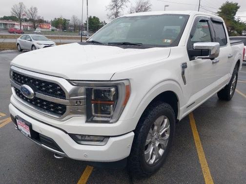 STAR WHITE METALLIC TRICOAT 2022 Ford F-150 PLATINUM