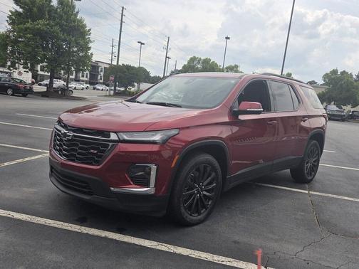 Radiant Red Tintcoat 2023 Chevrolet Traverse RS