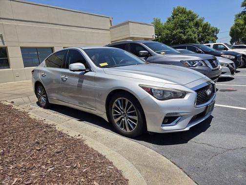 Liquid Platinum 2018 INFINITI Q50 3.0t LUXE
