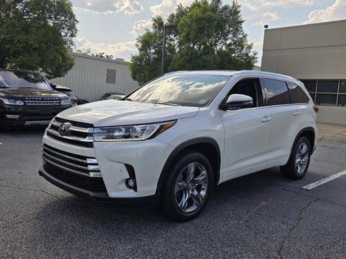 Blizzard Pearl 2019 Toyota Highlander Limited