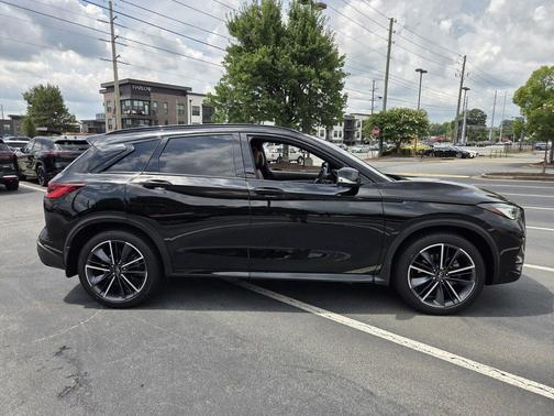 Black Obsidian 2024 INFINITI QX50 SPORT