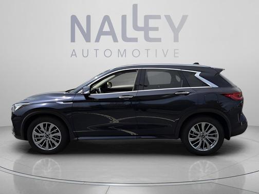 Hermosa Blue 2025 INFINITI QX50 Luxe AWD