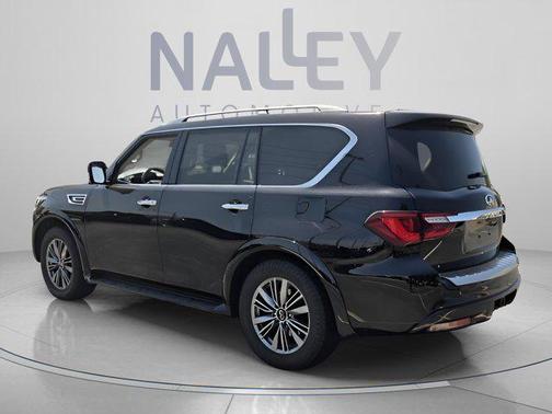 Black Obsidian 2021 INFINITI QX80 Luxe
