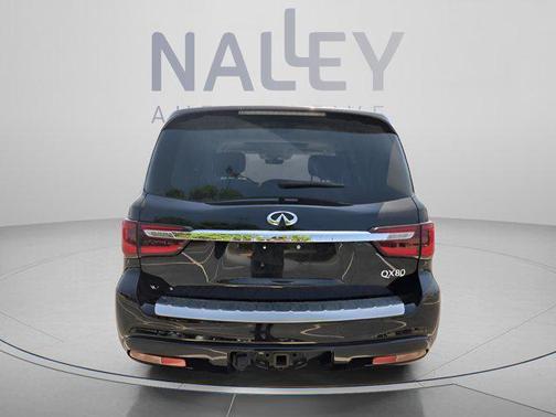 Black Obsidian 2021 INFINITI QX80 Luxe