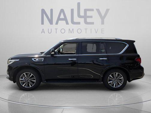 Black Obsidian 2021 INFINITI QX80 Luxe