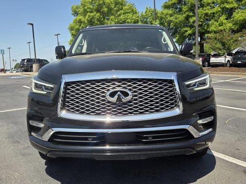 Black Obsidian 2021 INFINITI QX80 Luxe