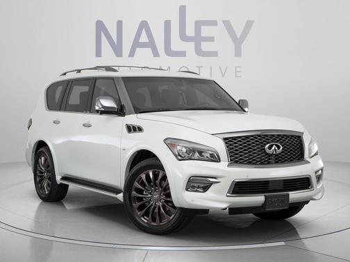 Majestic White 2016 INFINITI QX80 Limited